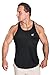 Dri Fit Microfiber Bodybuilding Stringer Tank Top Y-Back Racerback, X-Large, Black