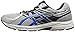 ASICS Men's Gel Contend 3 Running Shoe, Silver/Electric Blue/Black, 8.5 4E US