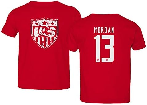 TURXIN New Soccer Shirt America USA National Team #13 Morgan Toddler T-Shirt