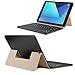 IVSO Case with Keyboard for Samsung Galaxy Tab S3 9.7, Ultra-Thin Detachable Keyboard Portfolio Stand Case/Cover for Samsung Galaxy Tab S3 9.7-Inch Tablet w/ S Pen SM-T820/SM-825 (Gold)