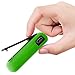 iGadgitz U4293 Silicone Gel Skin Cover Case Compatible with Sandisk Sansa Clip Jam MP3 SDMX26-008G (2015) - Green