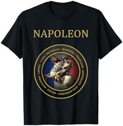 Amazon.com: Napoleon Bonaparte Vintage Poster Style T-Shirt