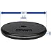 Yes4All 1-inch Cast Iron Weight Plates for Dumbbells – Standard Weight Disc Plates (20 lbs, Single)