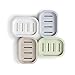 UVIVIU Plastic Soap Dish, Container, Keeps Soap Dry,Easy Cleaning,Drain,Light Green