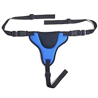 ZARPMA Baby Safety Belt with Guarding Pad,3 Point Safety Harness for Kid Infant Safe Strap for IKEA ANTILOP High Chair (Blue)