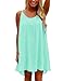 Yidarton Womens Summer Casual Sleeveless Evening Party Beach Dress