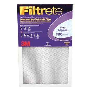 Filtres à Air Filtrete MPR 300 - Lot De 6 - 12x12x1 Pouces - Pour Four/Chaudière/AC