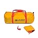 Weanas Foldable Tent Bag Ultra Lightweight Packable Outdoor Camping Duffel Bag with Zipper Handy Foldable Camping Tent Bag for Camping Hiking Outdoor Sports (Yellow, for 2-3 Man Tent)