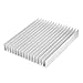 Uxcell a14041100ux0543 Aluminum Heat Diffuse Heat Sink Cooling Fin 120x100x18mm Silver Tone