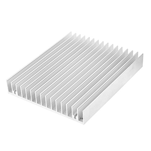 Uxcell aluminium heat diffuse heat sink cooling fin 120…