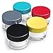 Small Size Empty Travel Jars - with Lids for Makeup, Lotion, Cream, Lip Balm and other Cosmetics, Sample Containers for Travel and Home