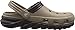 crocs Unisex Duet Max Clog, Khaki/Espresso, 10 M US Men / 12 M US Women
