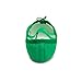 L-RUN Woman's Ladies Classic Yoga Canvas Ballet Dancing Shoes Green