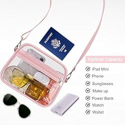 USPECLARE Clear Bag for Stadium Events Clear
