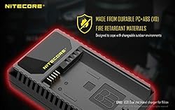 Nitecore UNK1 Digital USB Charger for Nikon