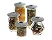 Vacuware FreshJarLids Extension Pack- 8 Universal, High Strength Food Jar Lids - Quality Made in the USA - 8