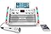 Akai KS213W Portable CD&G Karaoke System with Tablet Cradle, White