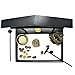 Tabletop Zen Rock Garden Meditating Statue Bell Rake Sand Candle Burner Tray Home Décor (SCZ01)