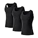 Audoc Man's Athletic Compression Base Layer Sport Tank Top (3 Pack)