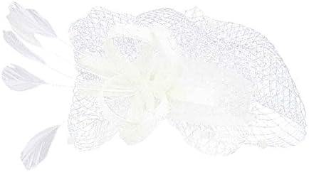 Vintage Fascinator Hair Clip Pillbox Hat Party Cocktail Hairdress Headdress