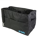 KF Baby Diaper Bag Insert Organizer - 12 x 6.4 x 8 inch, Black