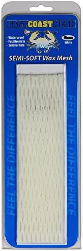 East Coast Dyes Wax Lacrosse Mesh 15mm Semi-Soft Wax Field Mesh Solid Color