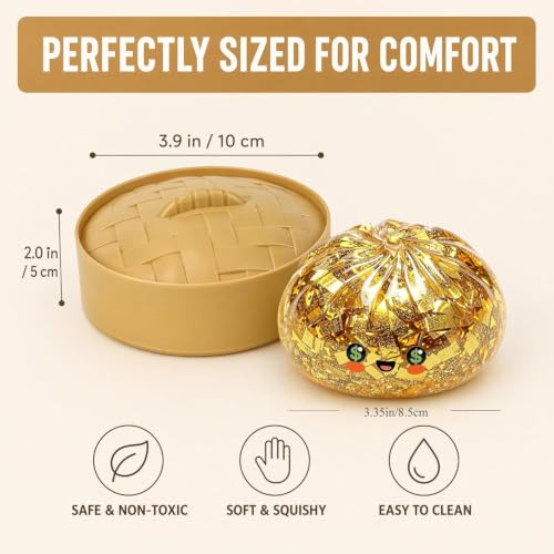 ORCHID M® 2026 New Squishy Mystery Box, Colorful Sparkle Stress Balls, Soft Squeeze Fidget Sensory Toy for Anxiety Stress Relief, Adults Desk Party Favor Gift