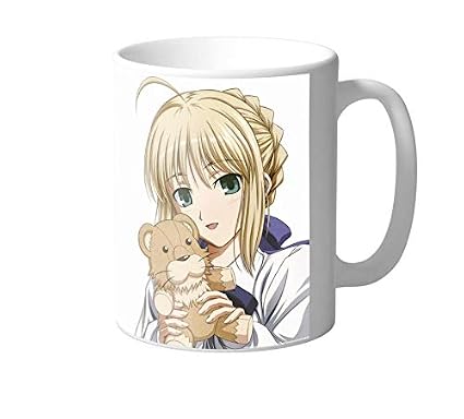 Buy Anime Girl With A Lion Toy Wallpaper Ceramic White Mug Online At Low Prices In India Amazon In