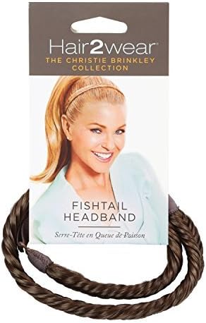 Medium Brown Fishtail Headband