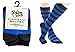2 Pairs - V-Toe Flip Flop Tabi Toe Socks Stylish Stripes Fashion Patterns Fun Socks