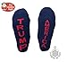 Trump America USA Flag Socks - Father's Day Gifts for Dad Grandfather Presents - Blue Terry