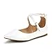 DREAM PAIRS Women's Sole-Strappy Ankle Straps Flats Shoes