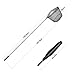 xunma Fishing Landing Net with Telescoping Pole Handle,67 Inch Stainless Steel Version