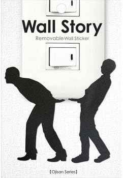 Amazon Wall Story ウォールストーリー ウォールステッカー Ojisan 運搬 Ws O 04 東洋ケース ウォールステッカー オンライン通販