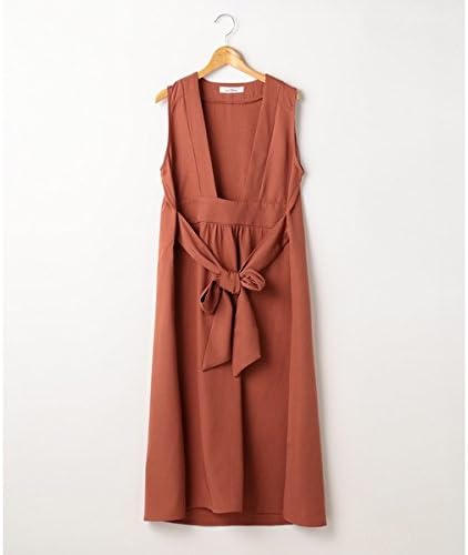 Amazon レイカズン Ray Cassin ウェストリボンジャンスカ 18オレンジ Free ワンピース チュニック 通販