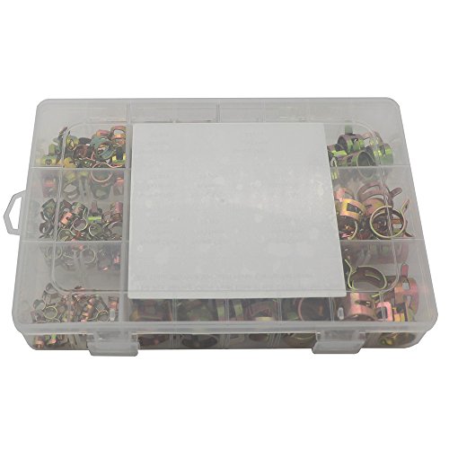 160 Pcs Spring Clips Fuel Line Hose Clips Water Pipe Air Tube Silicone Vacuum Hose Clamp Fastener - Thumbnail 4