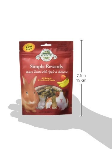 Oxbow Simple Rewards Apple and Banana Treats - Image 4