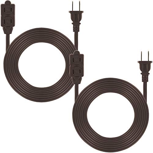 GE 3Outlet Extension Cord with Multiple Outlets 12 Ft Extension Cord
