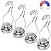 30lb Swivel Swing Powerful Magnetic Hooks Magnetic Swivel Hooks - Heavy Duty Super Strong Hook Magnet Set - Best For Refrigerator, Door Coat Hook, Grill Utensils, Cruise Cabin Wall, Garage Tool Hanger