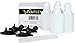 Vivaplex, 4, Large, 24 oz, Sturdy, Empty, Plastic Spray Bottles, with Black Trigger Sprayers