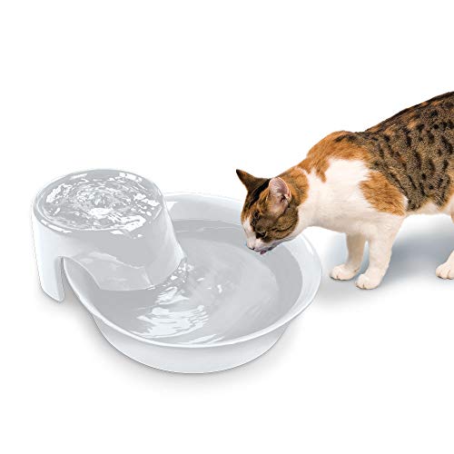 Pioneer Pet Big Max Ceramic Drinking Fountain, 128 Ounces (White) - Thumbnail 2