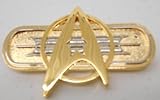 Star Trek Authentic Movie Deluxe Federation Uniform Chest Insignia PIN