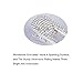 2PCS Big Silver Hair Clips Barrettes Glitter Rhinestones Hair Pins Decorations Hair Accessories for Lady, Women and Girls (Silver)…