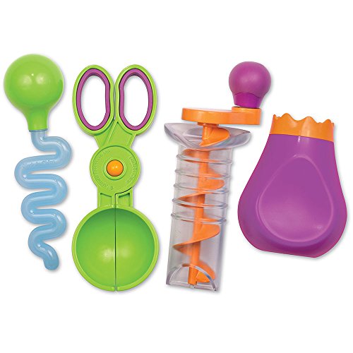Learning Resources Sand & Water Fine Motor Set, 4 Pieces