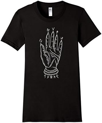 Witchcraft Tattoo Design T-Shirt - Female Medium - Black