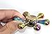 Ayuqi Fidget Spinner High Speed Tri-spinner Steel Hand Spinner EDC Toy Helps Reduce Stress, Relief anxiety, Perfect For ADHD, Autism, Boredom,Time Killer