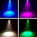 Eyourlife 18 X 3W LED DJ Par Lights 54W RGB PAR64 DMX512 for Stage DJ Disco Party Show