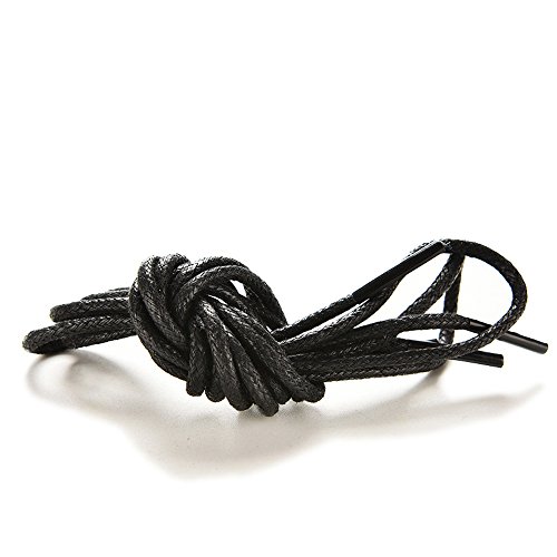 Coobbar 13 Pair Round Waxed Coloured Shoelaces For Leather Shoes Laces Strings Martin Boots Sport Shoes Cord Ropes