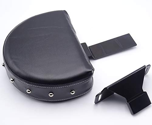 Detachable Driver Backrest Kit Studded Pad for 2014-2019 Indian Chief Chieftain Springfield - Thumbnail 3