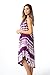 Riviera Sun 21802-PUR-2X Dress Dresses for Women Purple/White